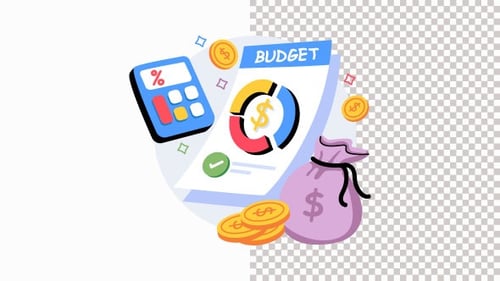 Budgeting Animation Alpha Channel