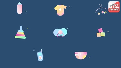 Baby Icons | Motion Graphics