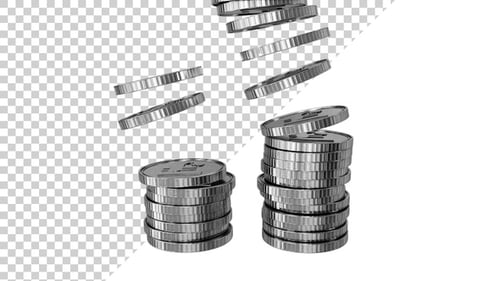 Tour à pièces en argent Lira V2