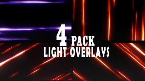 Bundle 4 Pack Light overlays