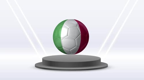 Fußball, Flagge Italiens