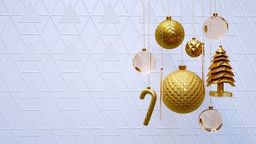 Fond de Noël propre Joyeux Noël Nouvel An