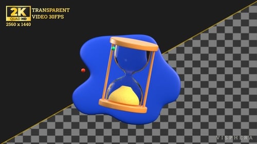 Hourglass Loading Animation