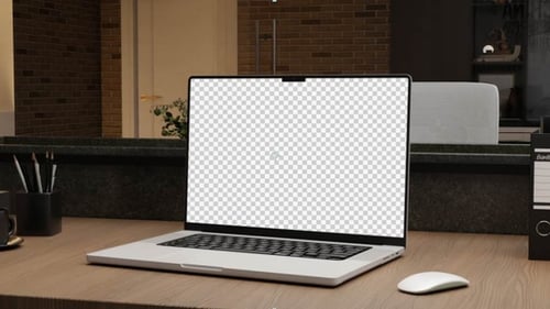 Büro-Laptop-Modell