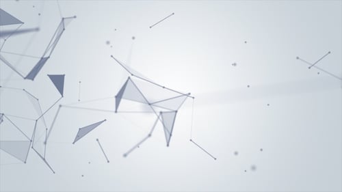 Фон сплетения с подключенной линией белый V2