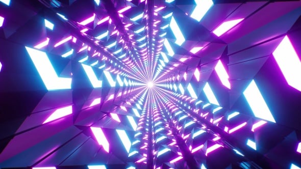 Vj Loop Pyramid Tile Structure, Backgrounds Motion Graphics ft. neon ...