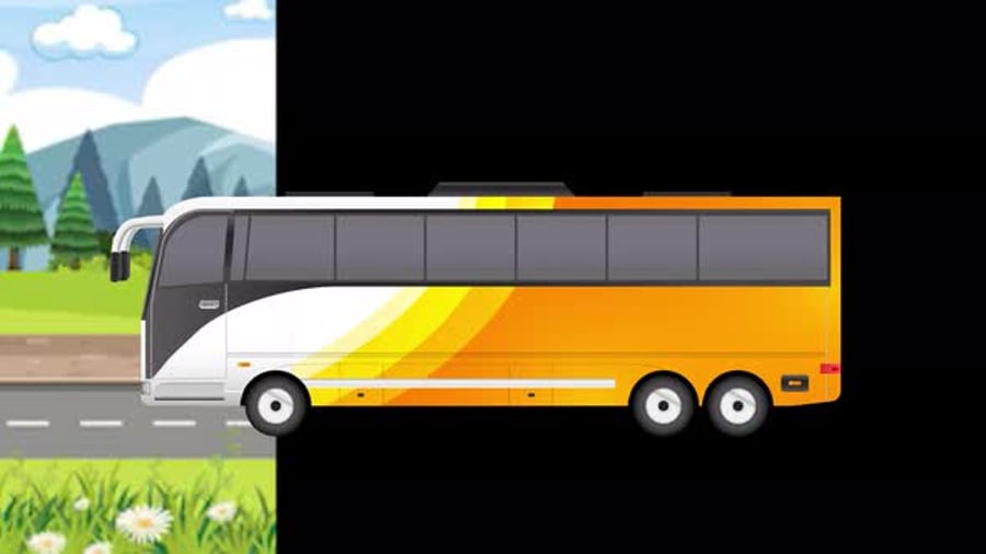 Animación de autobuses, Motion Graphics Incluyendo: animación de ...