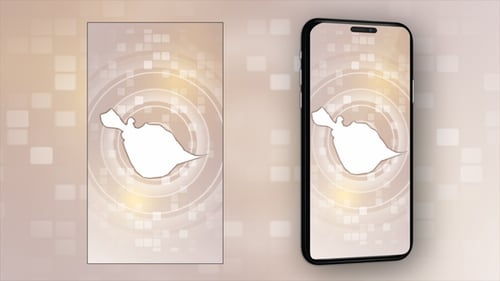 Heard Island And Mc Donald Islands Animated Map - Vertical Video