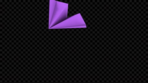 Dynamic Origami Paper Folding Reveal Transition