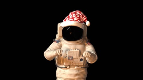 Christmas Astronaut Dance