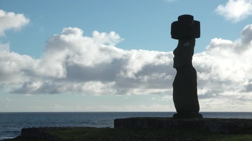 Time Lapse colorful clouds over sea. Amazing sunset, sunrise sky landscape. Dramatic light of nature