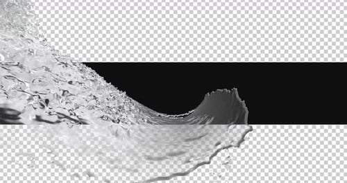 3D-Wasserwellen-Animation
