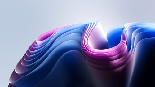 Tecido de gradiente flutuante liso molda o pano de fundo Clean Motion Design