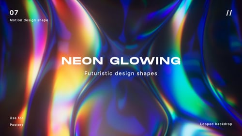 Toile de fond de formes fluides liquides colorées irisées