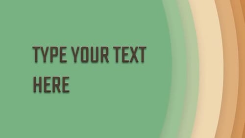 Abstract Circles Transition With Placeholder | UHD | 60fps