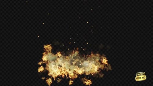 Energy Fire Burst – Alpha Channel V2