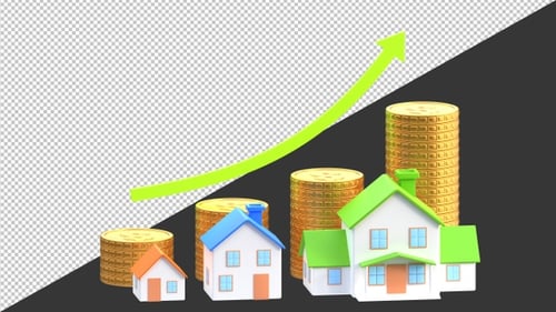 3D Real Estate Sales | Alpha Channel