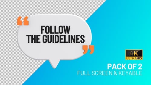 Siga las pautas: burbujas de discurso