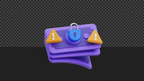 3D Fraud Detection Animation