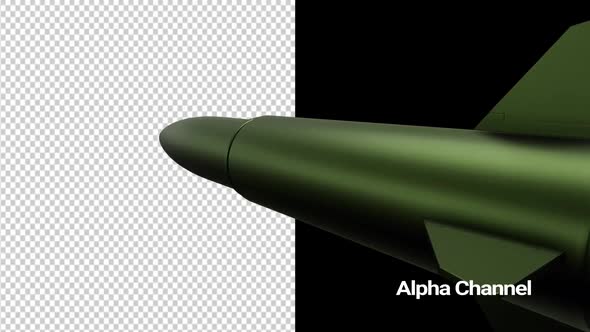 Green Missile Rotation Across Screen, Elements Motion Graphics ft ...