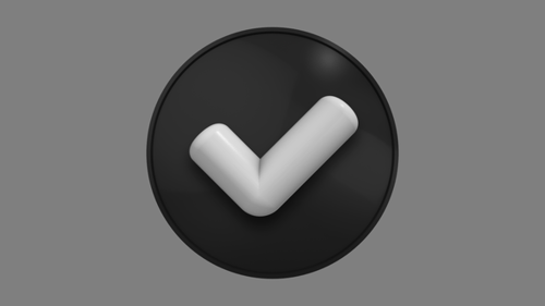 Check List Right Supers Icon Black White Pop Up Good Checklist Checked Checkmark Vote 4