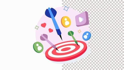 Target Audience Animation Alpha Channel