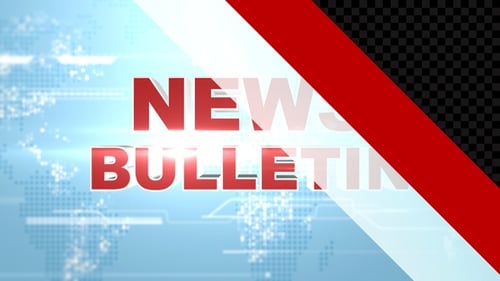 Futuristic News Bulletin Title Reveal