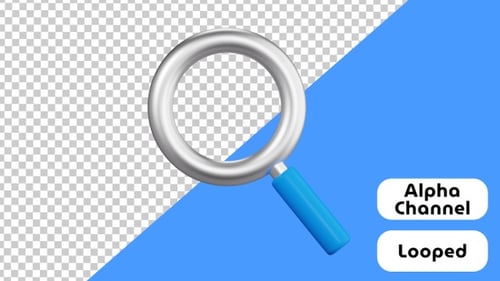 3D Animation of Finder | Productivity | Alpha Channel
