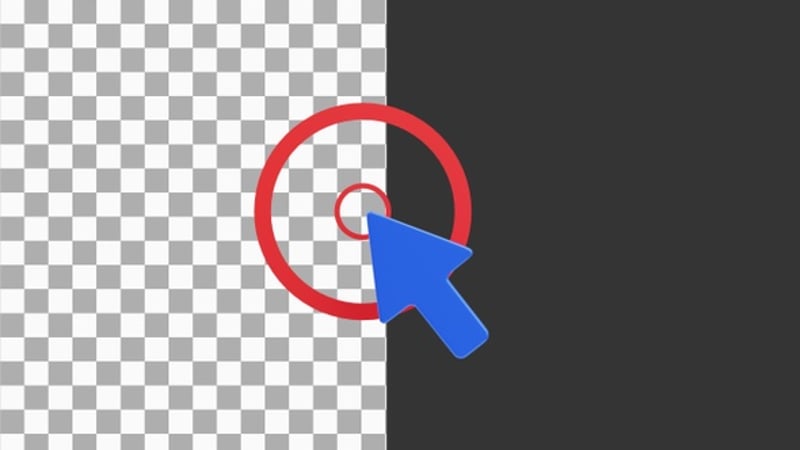 3D Animation of Mouse Cursor for Web Interfaces | Alpha Channel ...