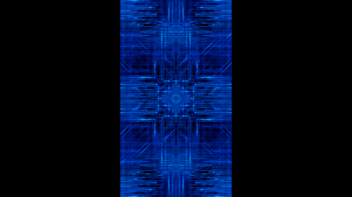 Vertical video abstract fast blue neon technology stripes vj loop animation