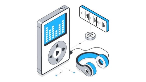 MP3 Isometric Animation Alpha Channel