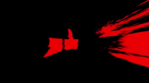 Grunge Brush Stroke Reveal for Social Media Call to Action