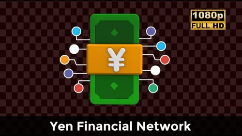 Yen Financial Network – Global Money Connection Animation