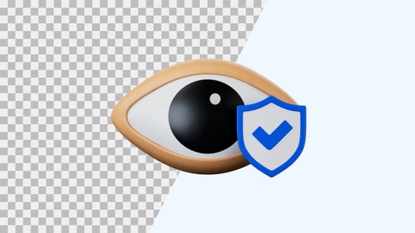 Eye Insurance 3D Animation | Alpha Channel, Elements Motion Graphics ft ...