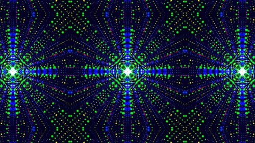 Kaleida Seamless Loop V6 coloré