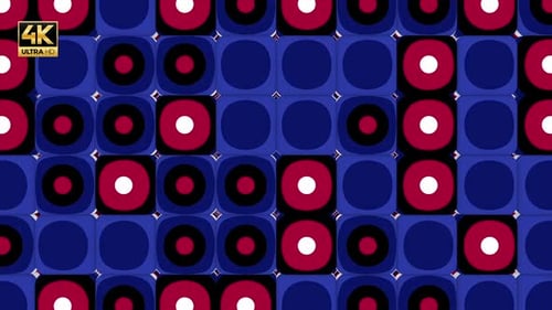 Dynamic Animated Geometric Pattern Background Loop