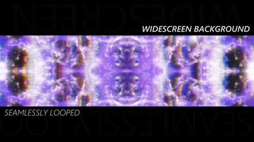 Digital Kaleidoscope Abstract Background Loop