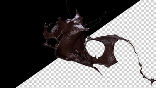 Kollision von Streaming Chocolate Splash V6