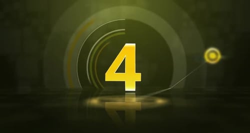 Countdown Yellow