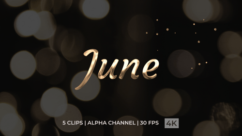 Animation textuelle de juin