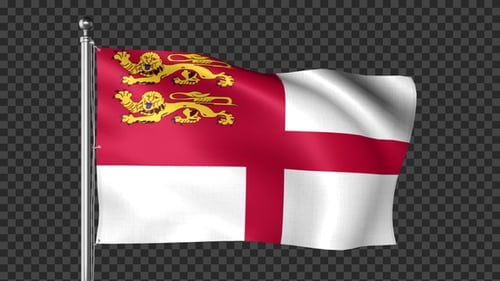 Sark-Flagge