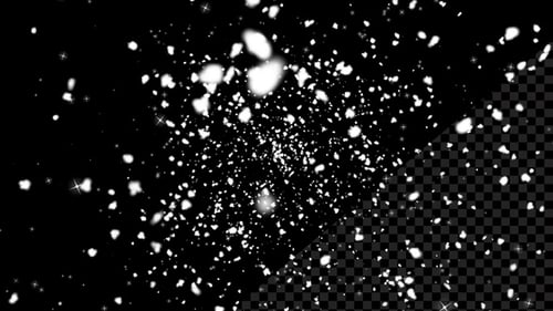 Snow Overlay Alpha Loop V2