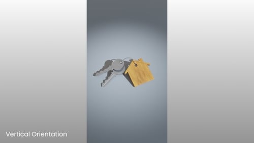 Real Estate House Key
