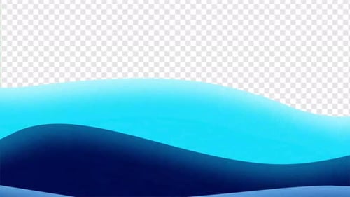 Ocean Wave Funny Transition with Alpha