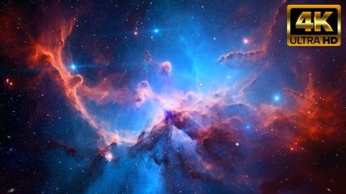 Space And Nebula Travel in deep space