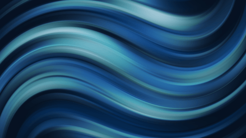 Abstract Flowing Blue Waves Motion Background Loop