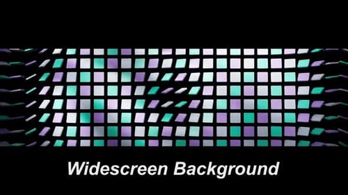Green And Purple Geometric Pattern Presentation Widescreen Background