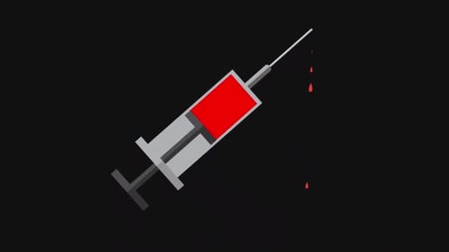 Syringe Animation | Alpha Channel
