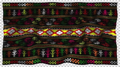Tela con estampado étnico de seda de Indonesia, ondulado, ulos tribales Sadum Batak Tapanuli Toba Horas Alpha Sumatera