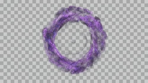 Cercle Shockwave 4K avec alpha